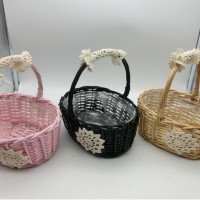 Корзина плетеная дерево(48)3цвHSL Корзина плетеная дерево(48)3цвHSL