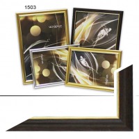 Рамка пластик А5 15*21(1503) корич(50)