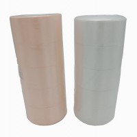 Лента атласная шир 4см, дл.25ярд    008  белый  001