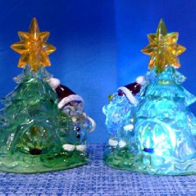 Фигурка декор пластик ЕЛОЧКА 15cm без подсветки